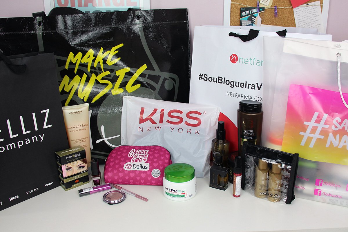 recebidos da Beauty Fair 2016