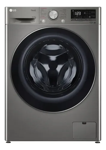 Lava e Seca Smart LG VC4 12kg Platinum 127V com Inteligência Artificial AIDD - CV5012PC4