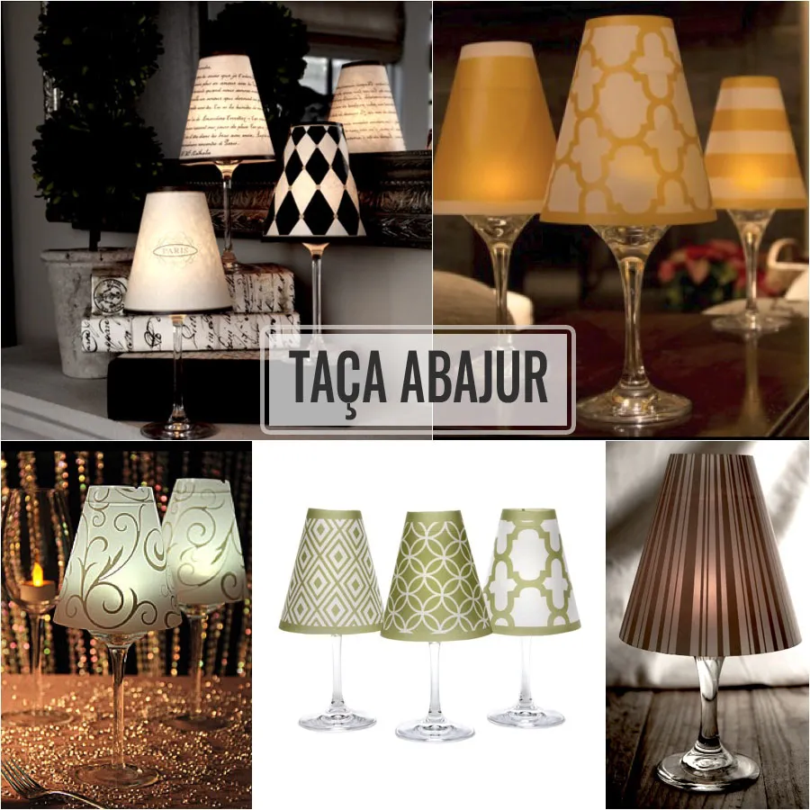 taça abajur
