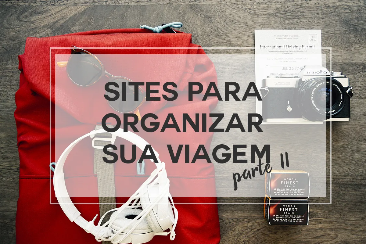 organizar sua viagem